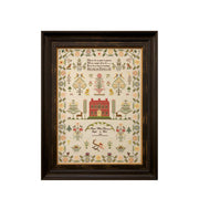 Hands Across the Sea - Maria Wales Newson 1838 ~ Silk Thread Kit