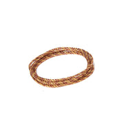 Metallic Soft Twist Cord  - Golden Copper