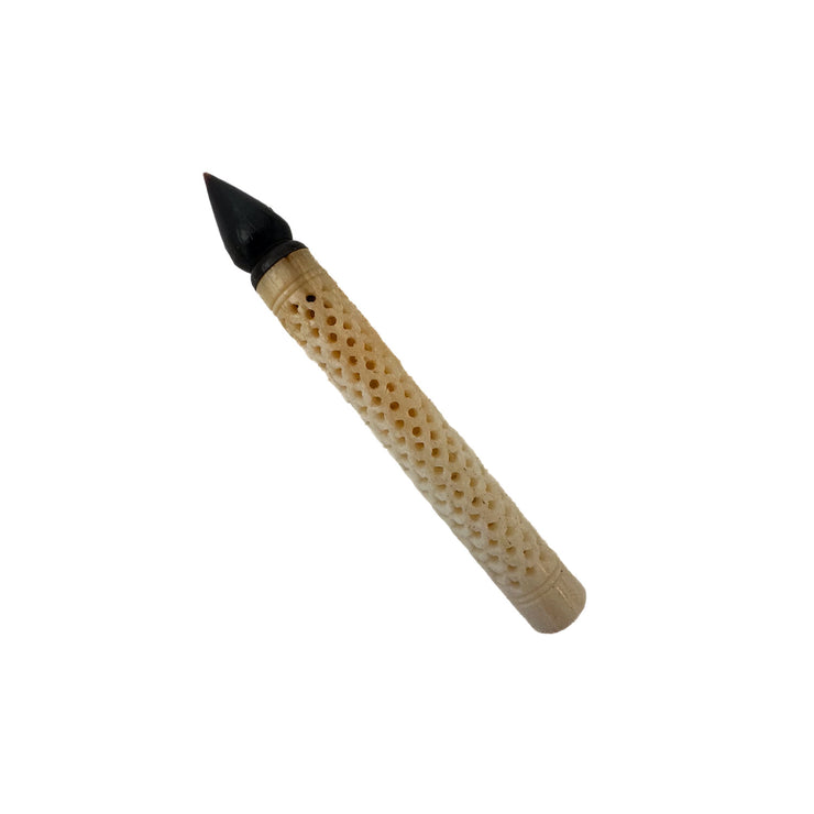 Carved Bone Needle Case - “Filigree”