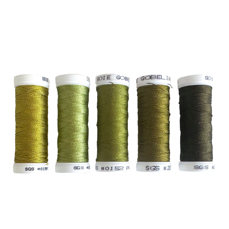 Silk Couture Shade Series - Soie Gobelins - Olive Green