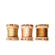 Au Ver à Soie ® Soie Perlee Silk Thread Kit - Acorn Gold