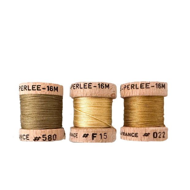 Au Ver à Soie ® Soie Perlee Silk Thread Kit - Bronze