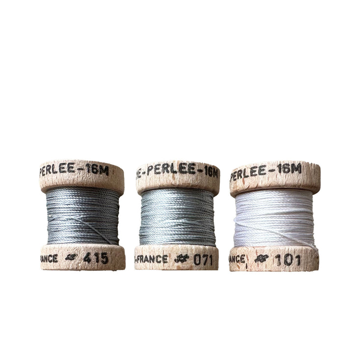 Au Ver à Soie ® Soie Perlee Silk Thread Kit - Cloud Grey