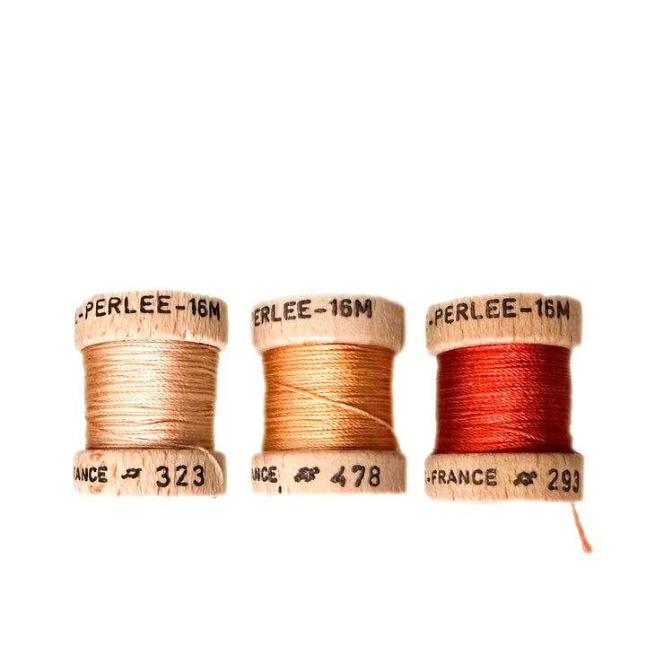 Au Ver à Soie ® Soie Perlee Silk Thread Kit - Fire