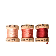 Au Ver à Soie ® Soie Perlee Silk Thread Kit - Flamingo