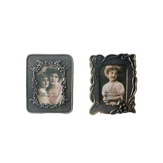 Brass Vintage Look Rectangular Frames