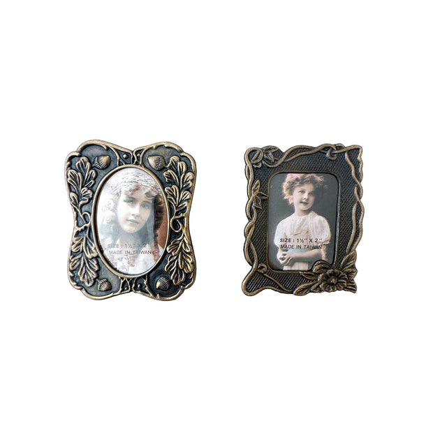 Brass Vintage Look Rectangular Frames