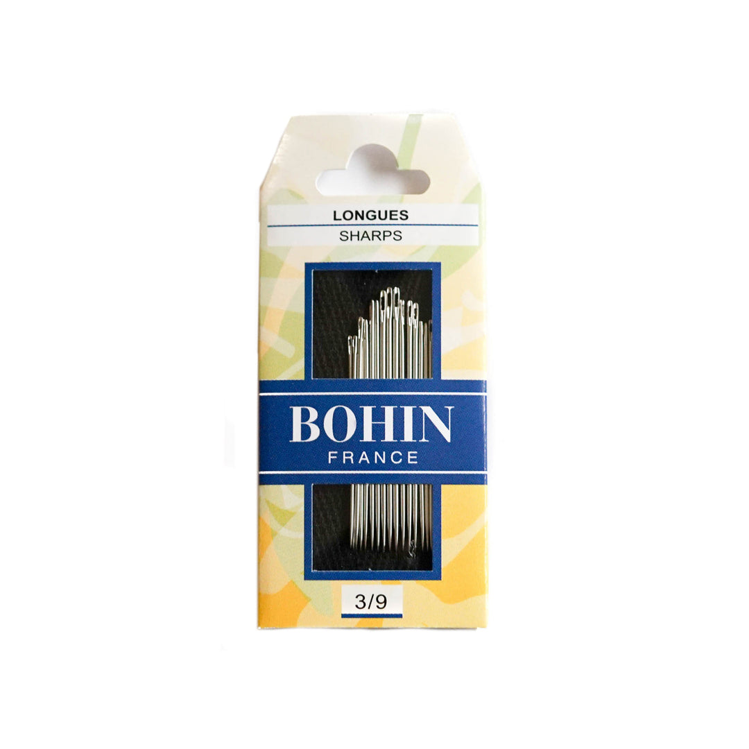 Bohin Sharps Needles Assorted Sizes 3/9 Bohin Sharps Needles Assorted Sizes 3/9