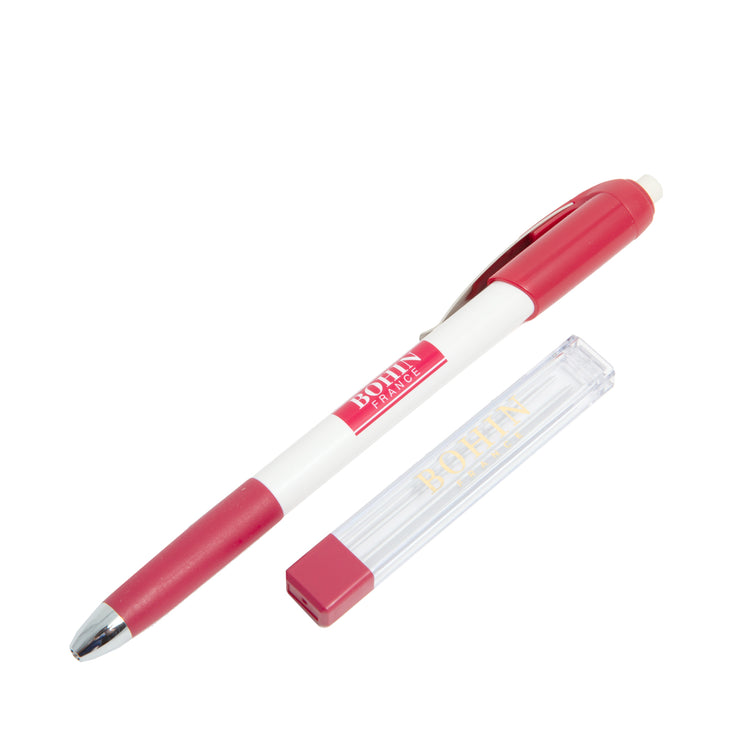 Bohin Extra-Fine White Mechanical Chalk Pencil
