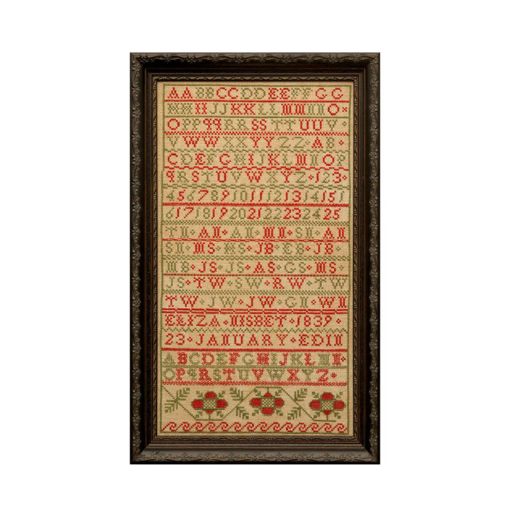 Hands Across the Sea -  Eliza Nisbet 1839  ~ Fine d’Aubusson Wool Thread Kit