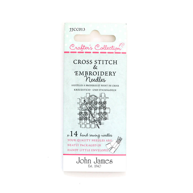 John James Cross Stitch and Embroidery Needles