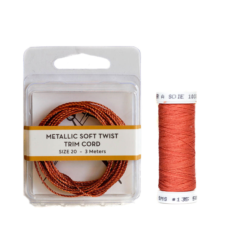 Metallic Soft Twist Cord  - Copper Twist