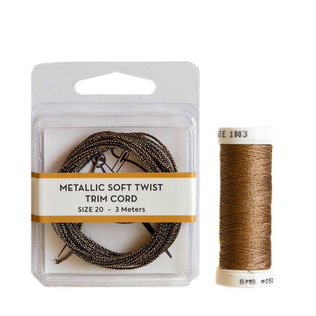 Metallic Soft Twist Cord  - Renaissance Gold