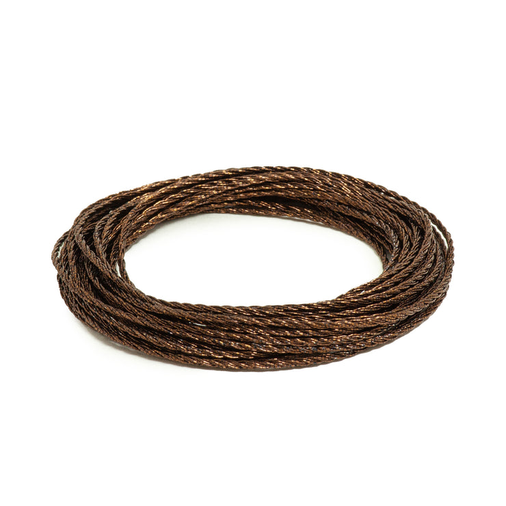 Metallic Soft Twist Cord  - Bronze