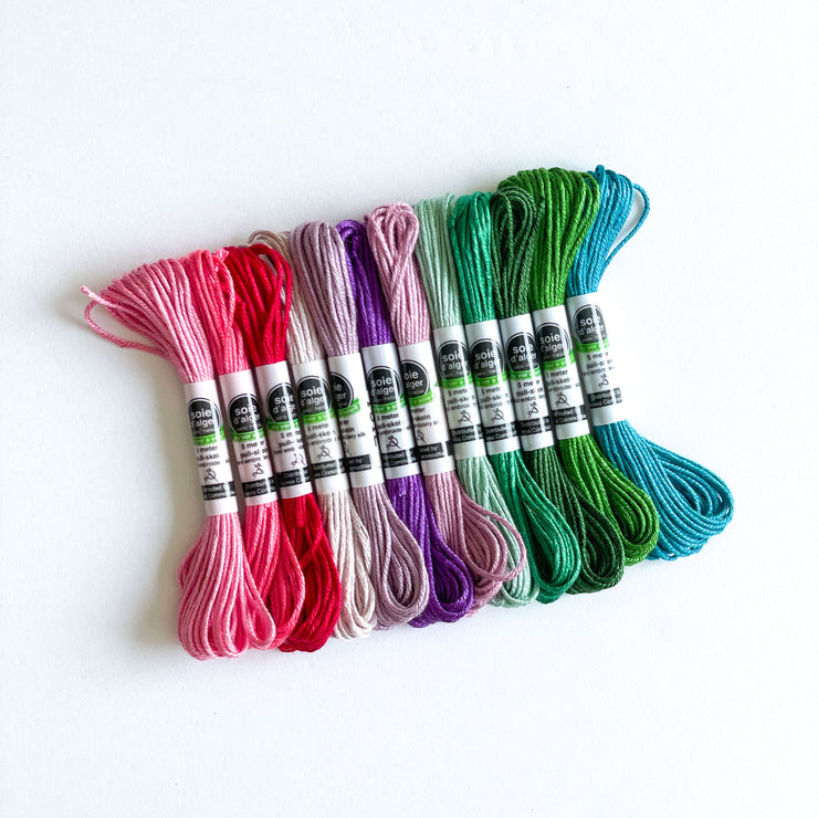May Flowers - Silk Thread Kit