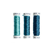 Au Ver à Soie ® Soie Perlee Silk Thread Kit - Aqua
