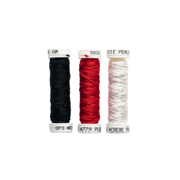 Au Ver à Soie ® Soie Perlee Silk Thread Kit - Basics 1