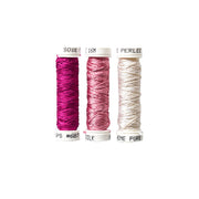 Au Ver à Soie ® Soie Perlee Silk Thread Kit - Fuchsia Pink