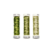 Au Ver à Soie ® Soie Perlee Silk Thread Kit - Green Shoots