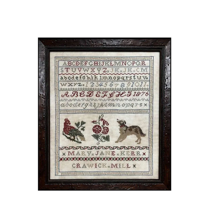 Scarlett House - Mary Jane Kerr, 1876 ~ Soie 1003 Thread Kit – Hoop and ...