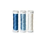 Au Ver à Soie ® Soie Perlee Silk Thread Kit - Sky Blue
