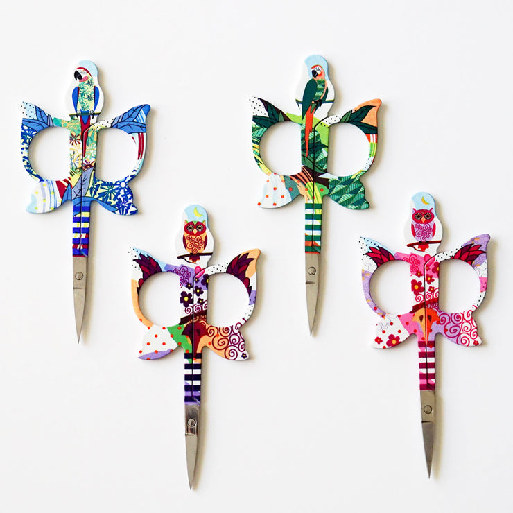 Bohin Owl & Parrot Scissors - 4.5"