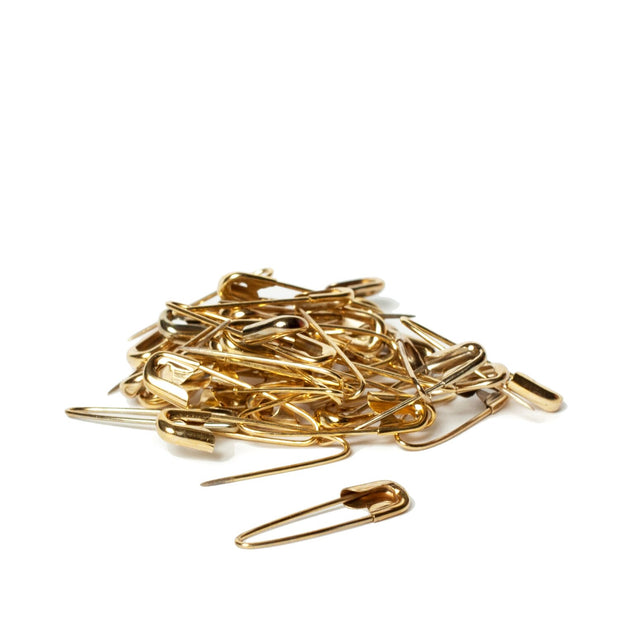Brass Coiless Safety Pins